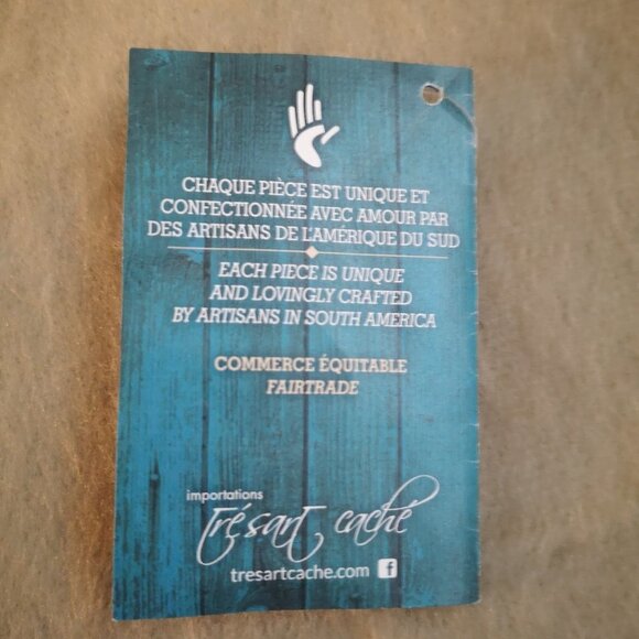 NWT Tresart Cache 70% Alpaca Light Moss Color Scarf - Picture 5 of 7